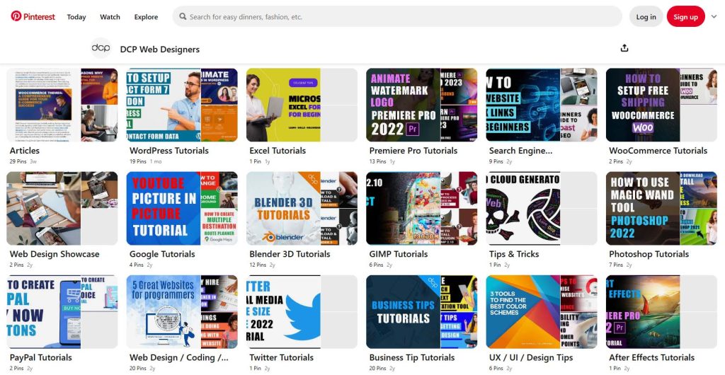 8. Create Boards to Organise and Showcase Products​