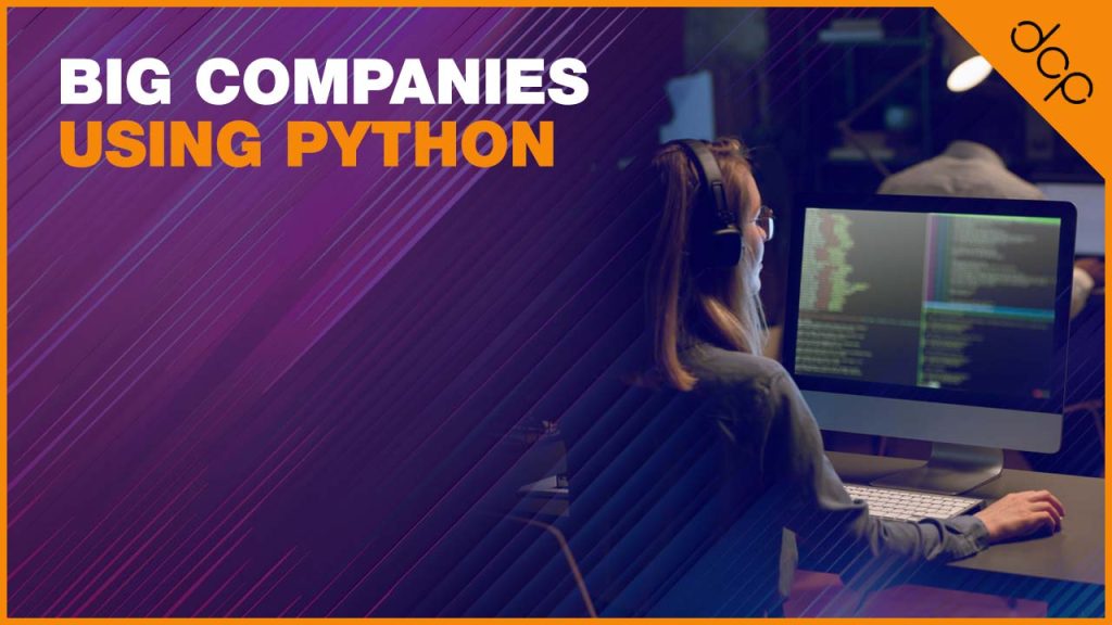Big Companies using Python Infographic v1