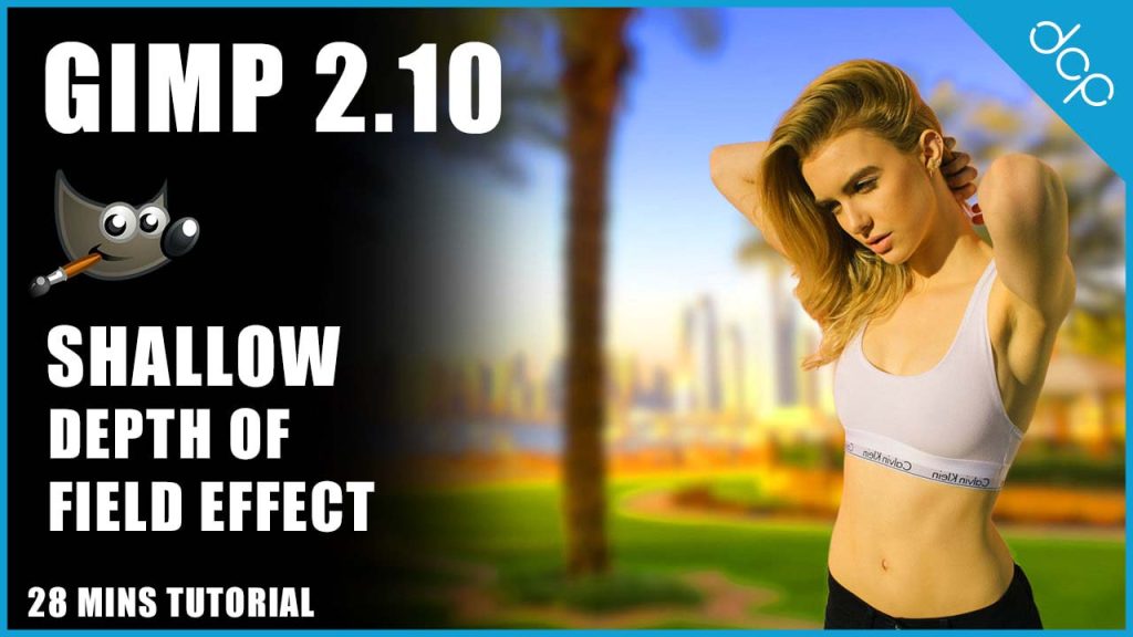 Blur Backgrounds in GIMP 2.10 - Shallow Depth of Field Effect