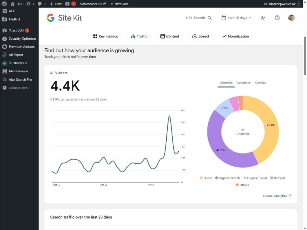 Connect Google Analytics for Better Insights