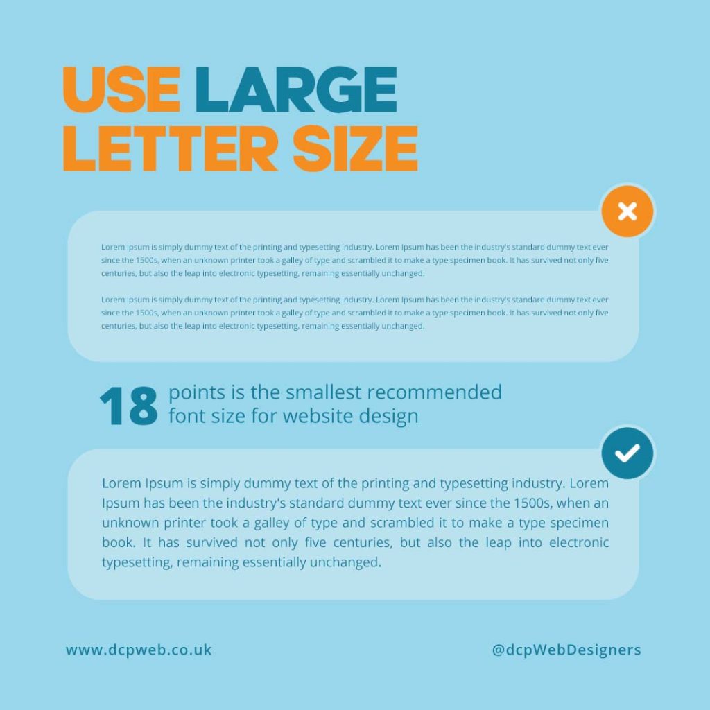 Easy to read web content v3