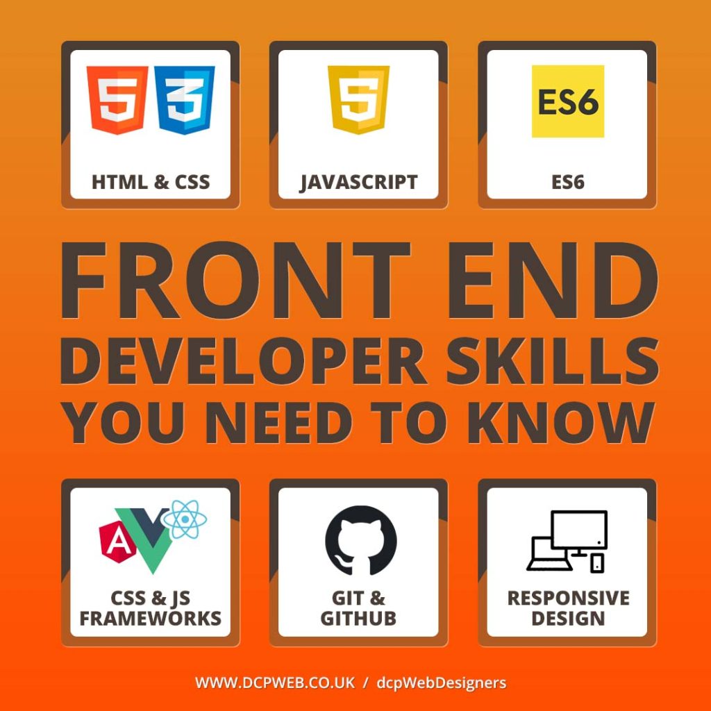 Front end developer skills you need to know v1