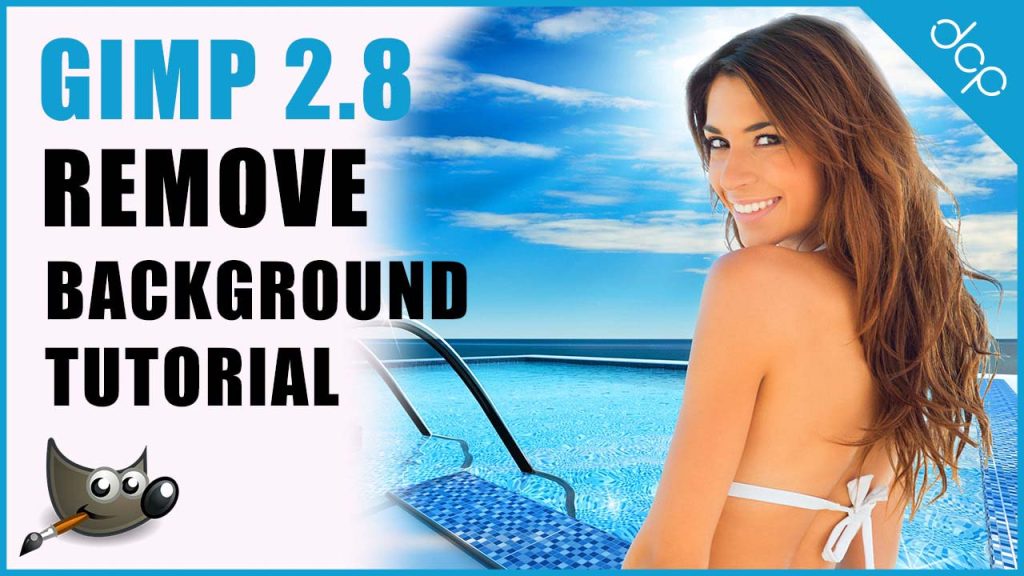 GIMP 2.8 transparent background - remove background - image editing