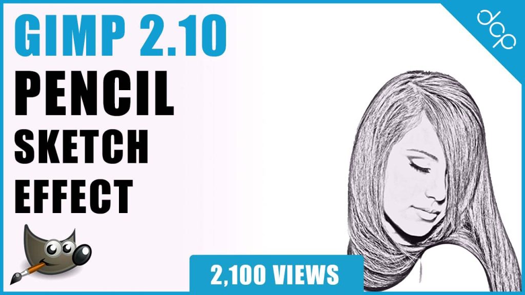 How to convert an Image into Pencil Sketch - GIMP Tutorial