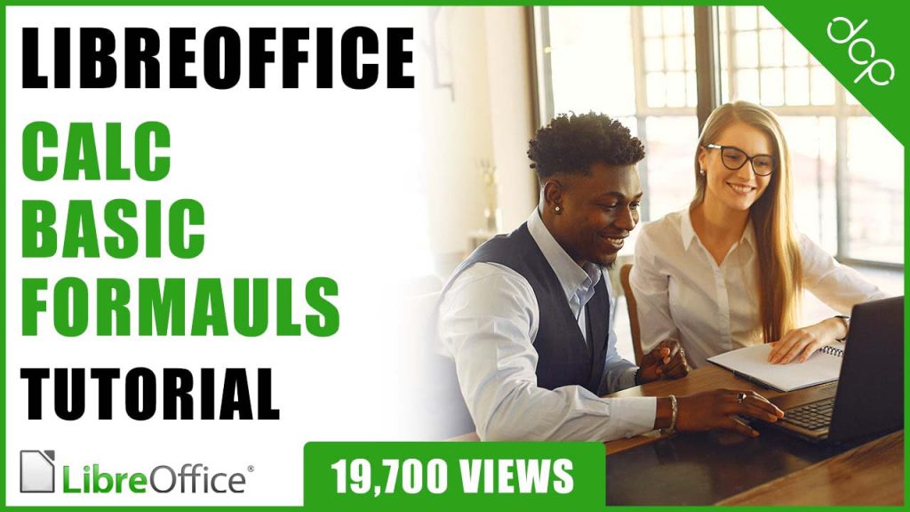 Libre Office 6 - Calc - Basic Formulas Tutorial