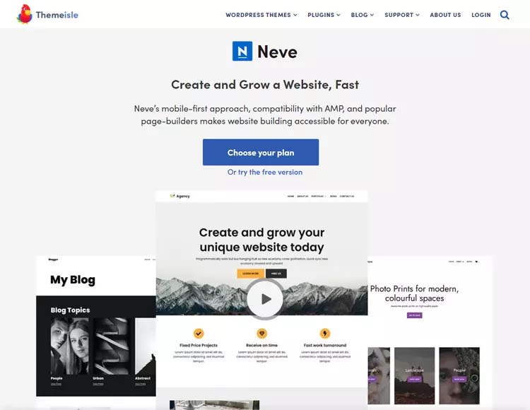 Neve Gutenberg WordPress Theme