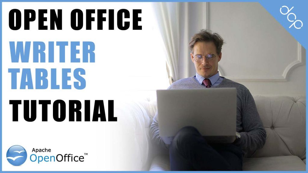 Open office writer - how to create tables tutorial