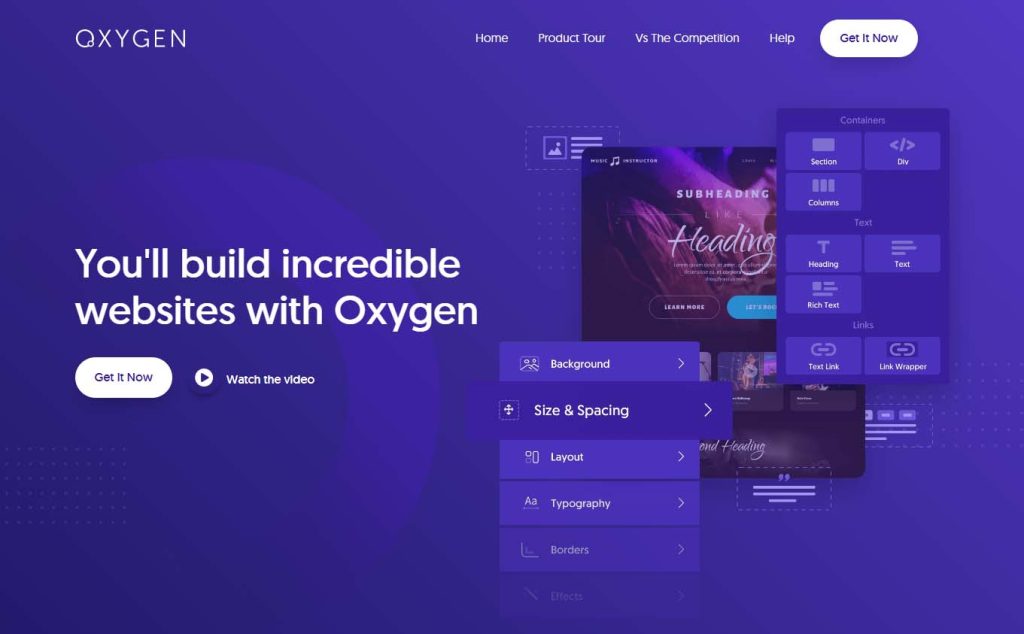 Oxygen Builder