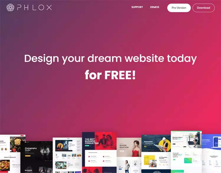 Phlox WordPress Theme