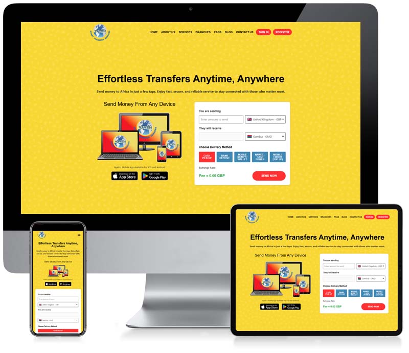 Yayeh - Web Development