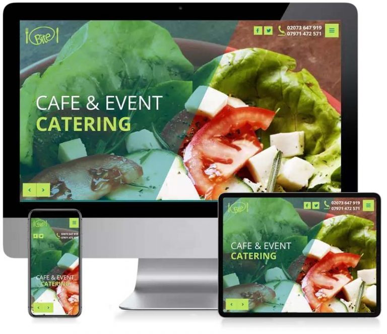 Cafe Bite - Restaurant Web Design