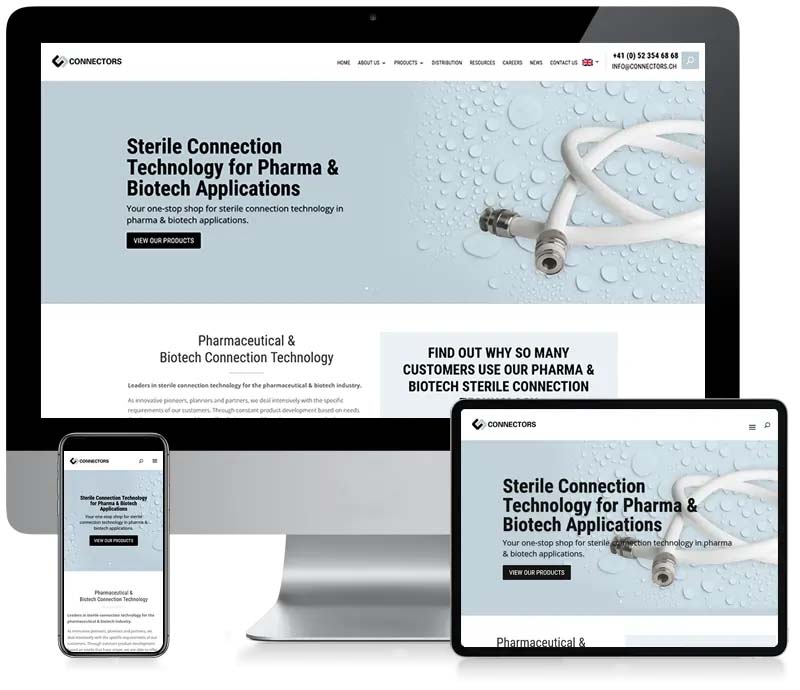 Connectors - WordPress Web Design