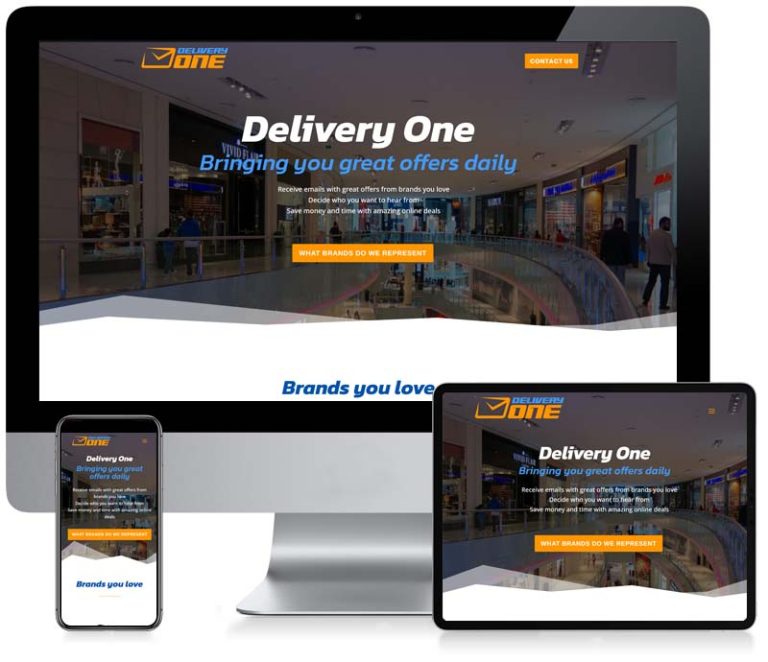 Delivery One - Bespoke WordPress Web Design