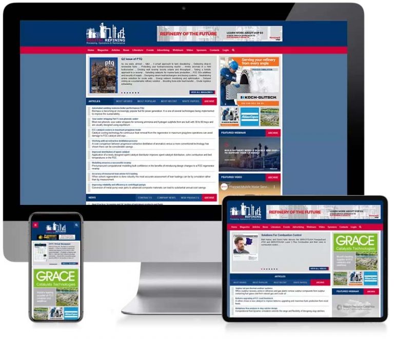 Digital Refining - Custom Website Design