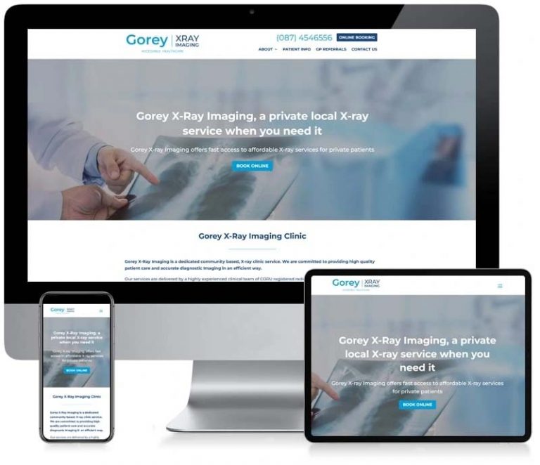 Gorey - X-Ray - WordPress Web Design