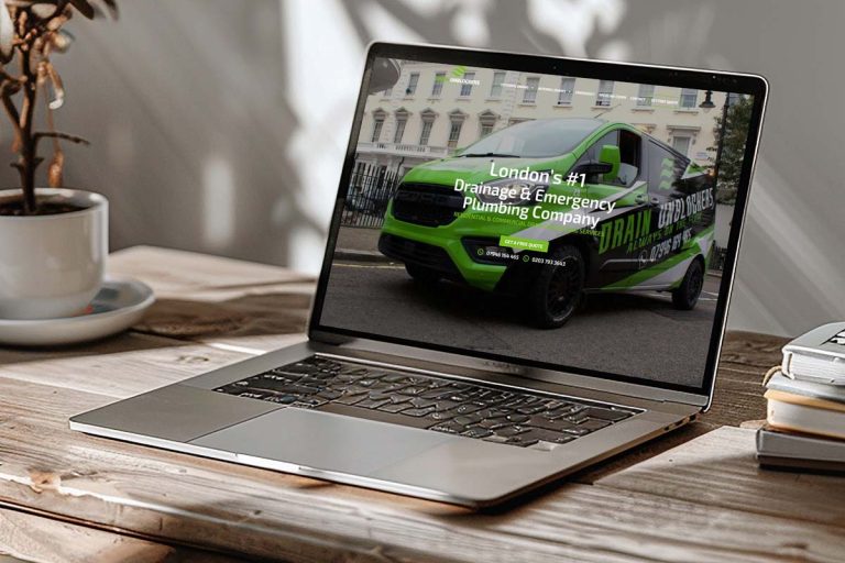 DW Drain Unblockers WordPress Web Design
