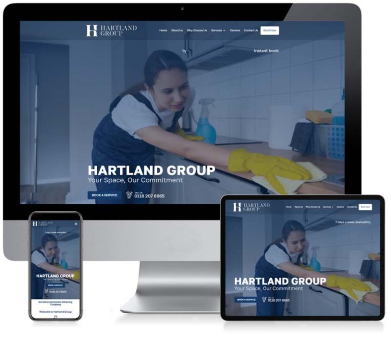 portfolio cms Hartland Group Ltd