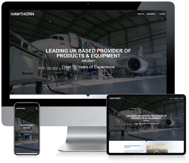 portfolio cms Hawthorn Ltd content