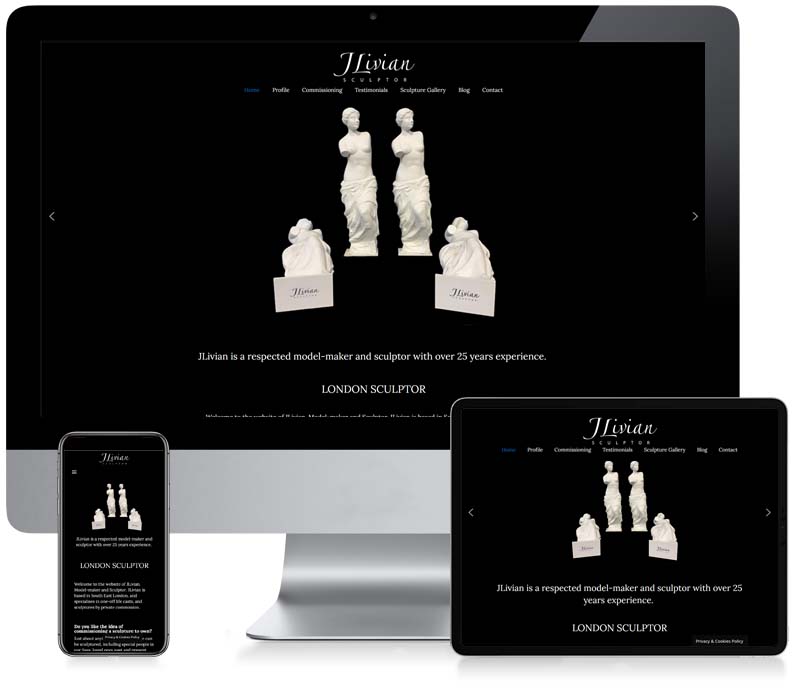 J Livian - Ecommerce Website Design