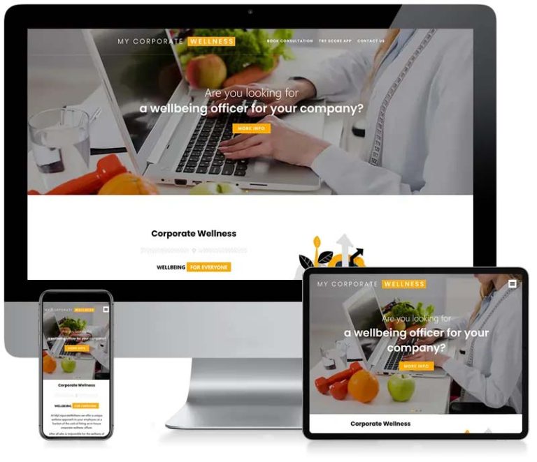 My Corporate Wellness - WordPress Website Design