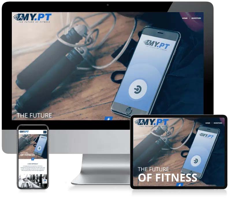 MyPT - Fitness Web Design
