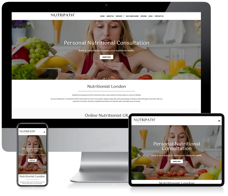 Nutripath - Business Website Design