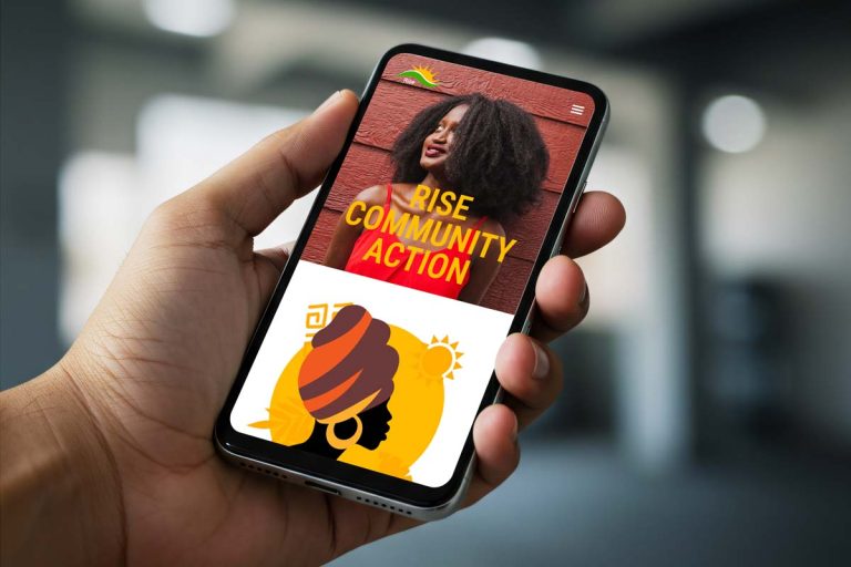 Rise Community - Custom CMS Web Design v1
