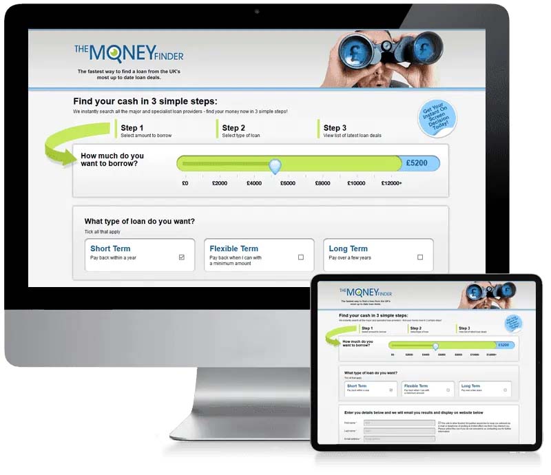 The Money Finder - Leadpoint Web Design