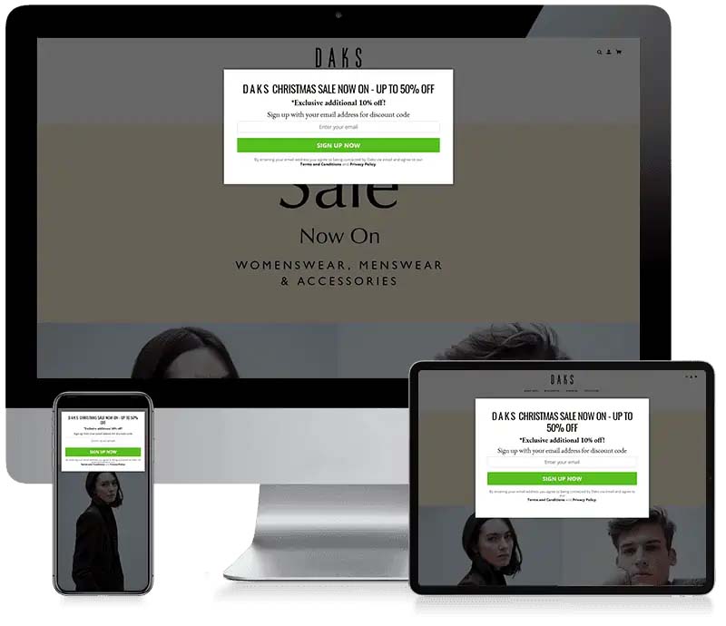 DAKS - Lead Generation Web Design
