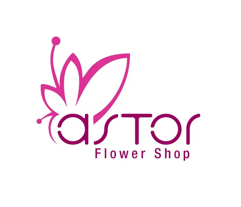 Aastor - Flower Shop Logo Design
