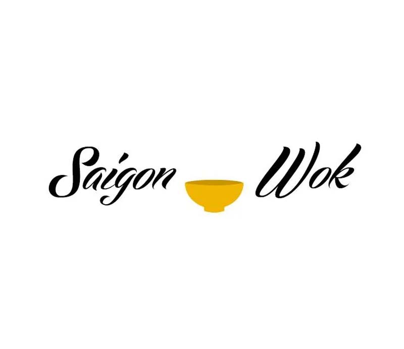 Saigon Wok - Restaurant Logo Design