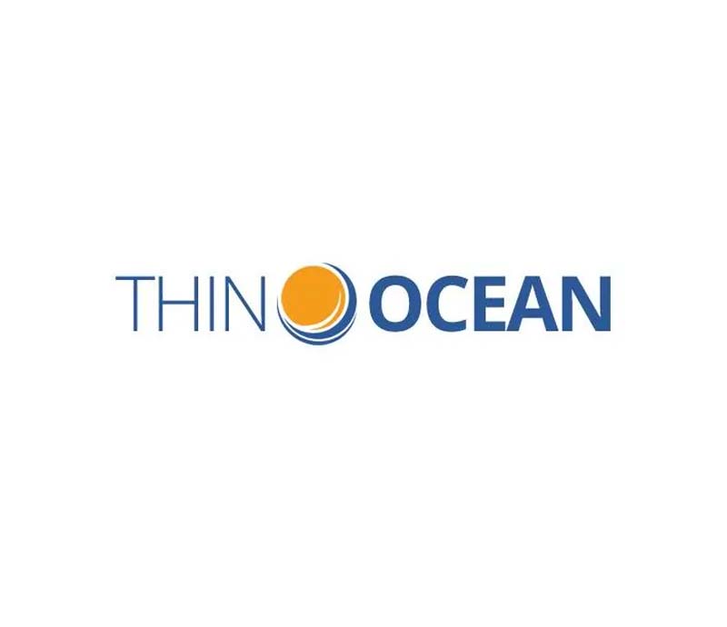 Thin Ocean Bottled Water - Logo Design