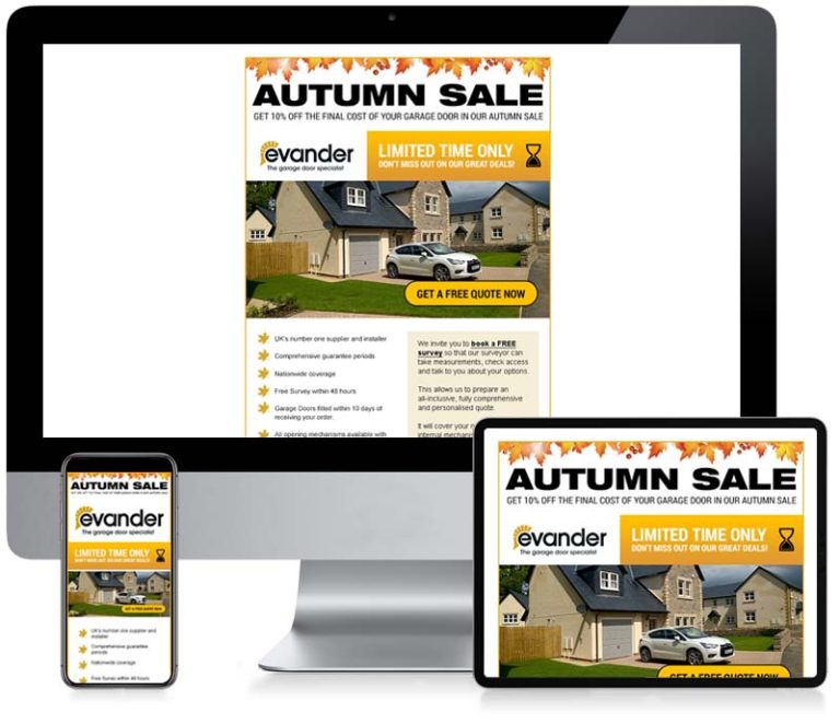 Evander - Email Creative Design