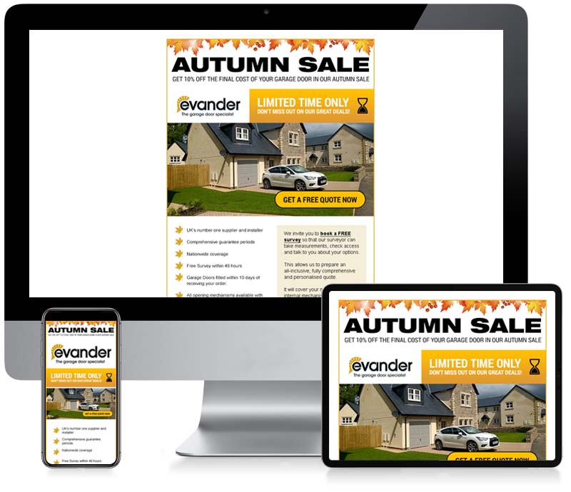 Evander - Email Creative Design