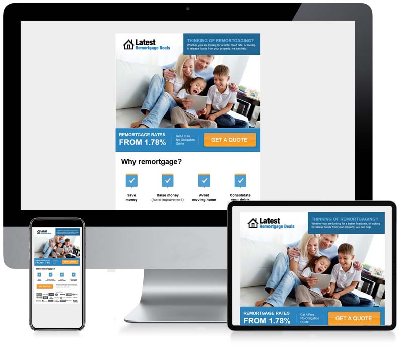Latest Remortgage Deals - Custom Email Design