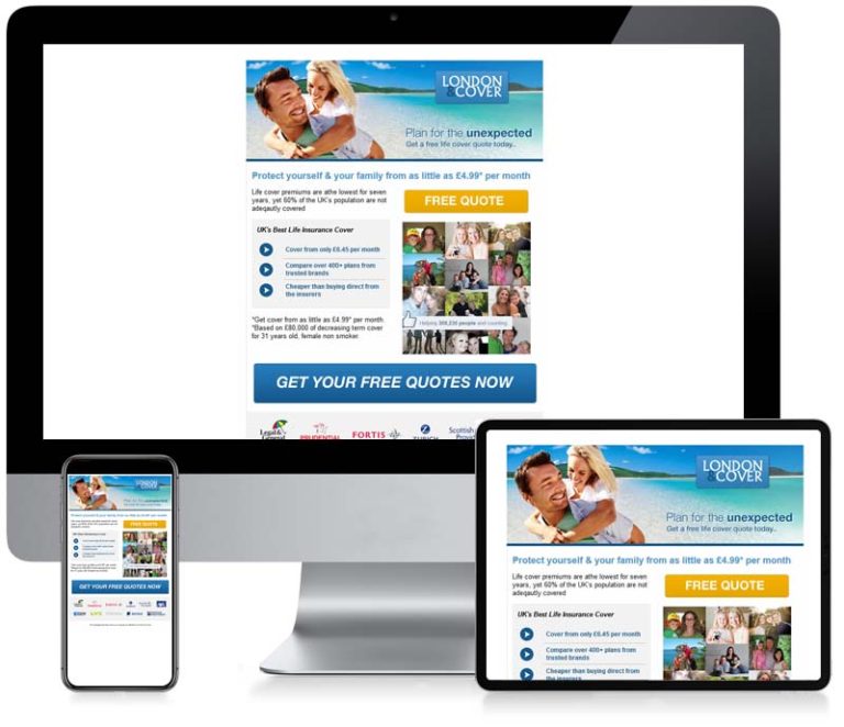 London Cover - Custom Email Newsletter Design