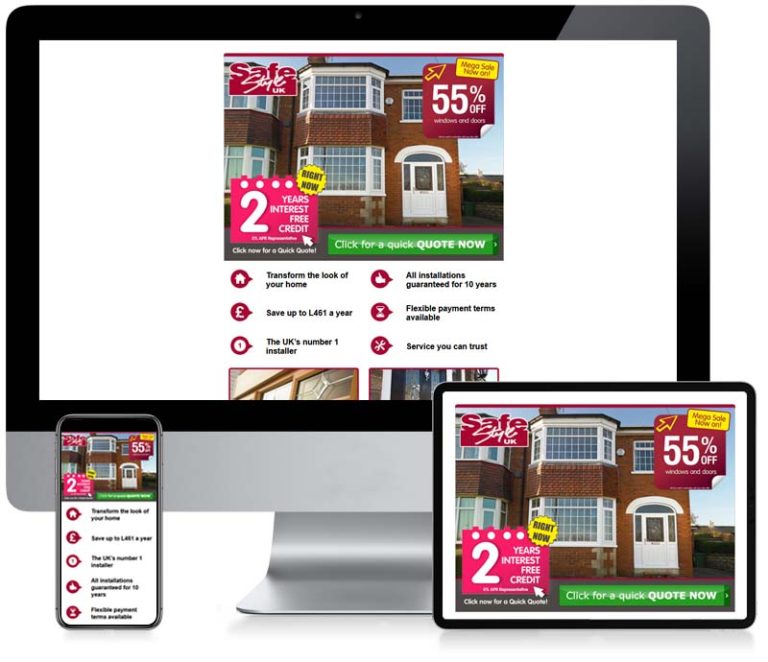 Safe Style Windows - Custom Email Creative Design