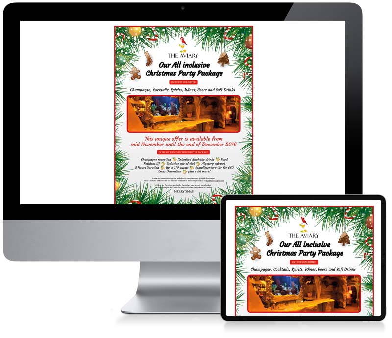 The Aviary - Email Design