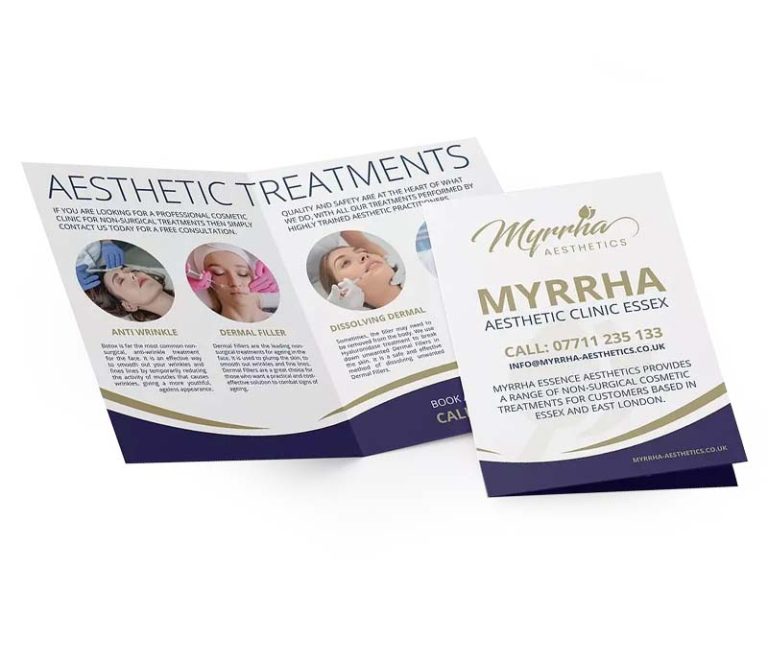 Myrrha Aesthetic - Leaflet Creative Design