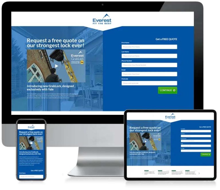 Everest - Lead Generation Web Design