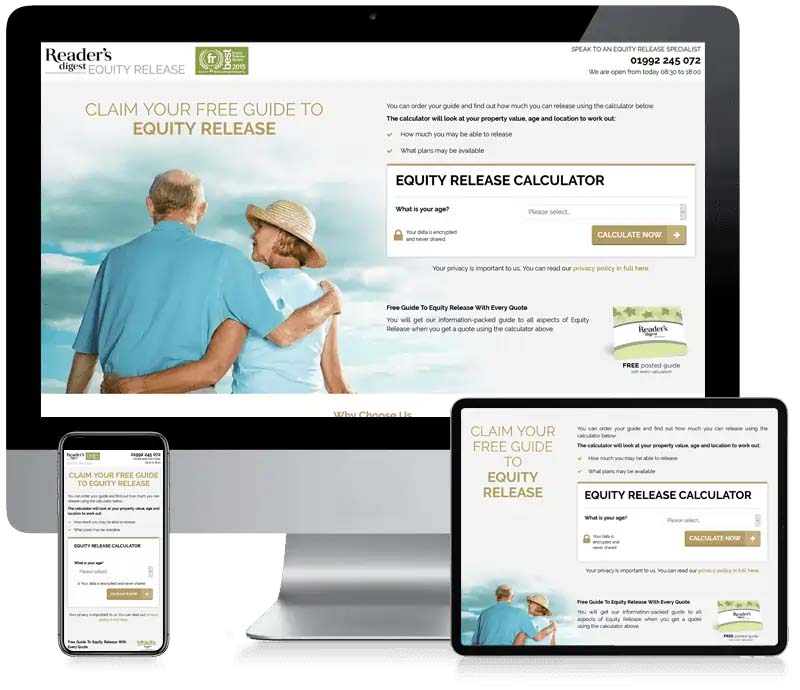 Reader's Digest Equity Release - Creative Logo Design