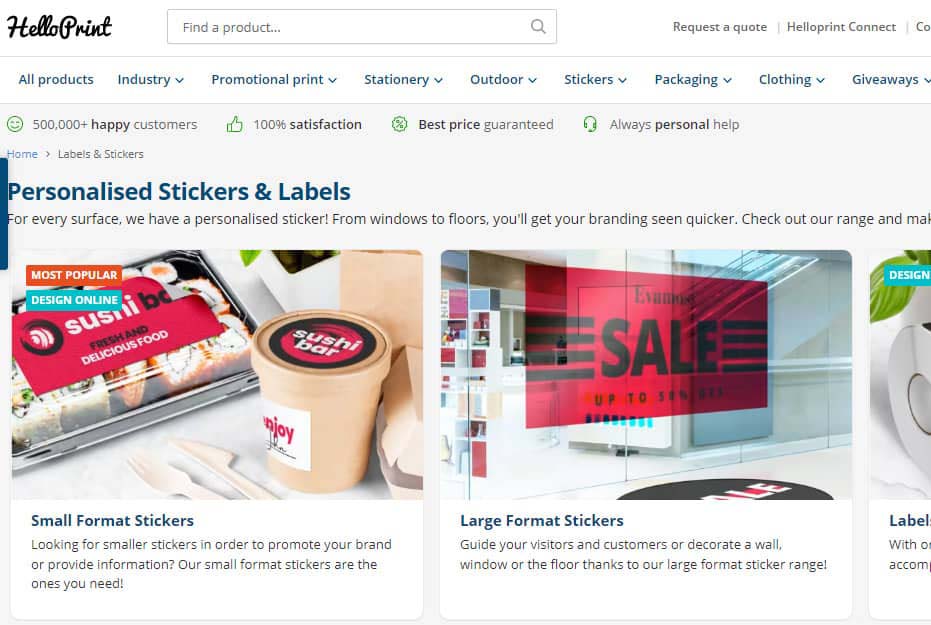 Personalised Stickers and Labels