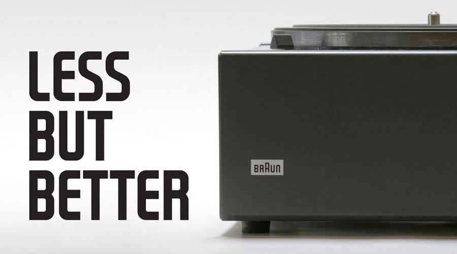 Keep Designs Simple and Clean