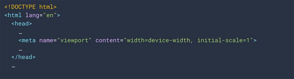 HTML to create a responsive design