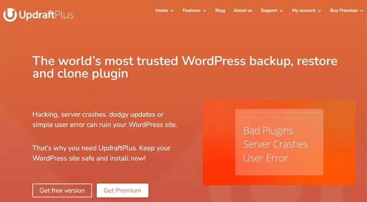 UpdraftPlus Backup Plugin
