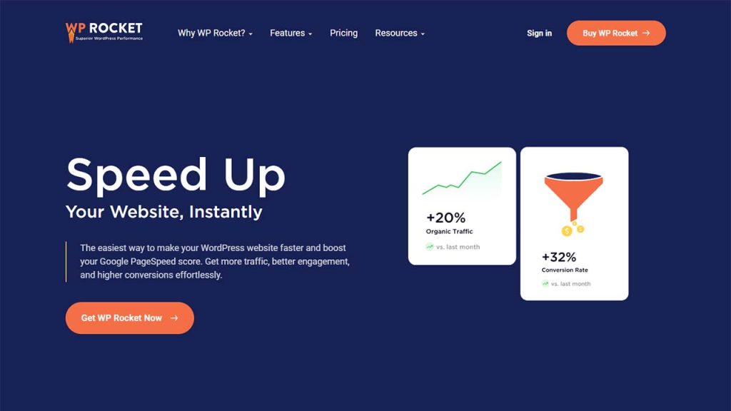 WP Rocket Caching Plugin