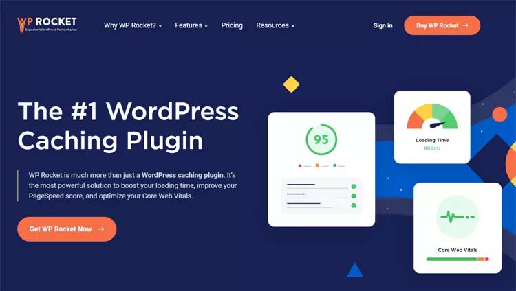 WP Rocket Caching Plugin