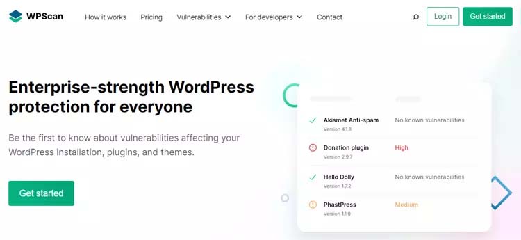 WPScan Security Plugin