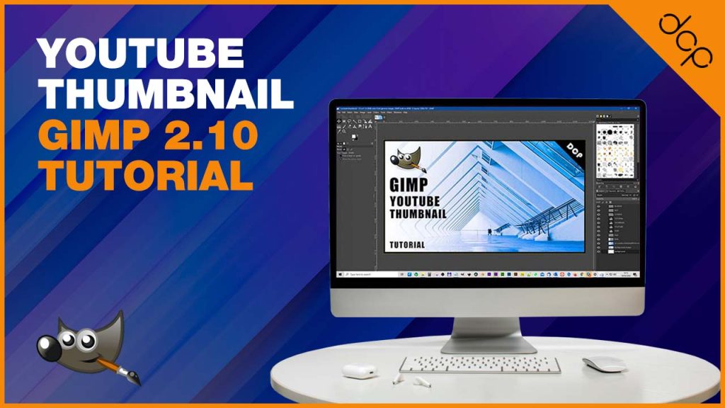 YouTube Thumbnail GIMP 2.10 Tutorial